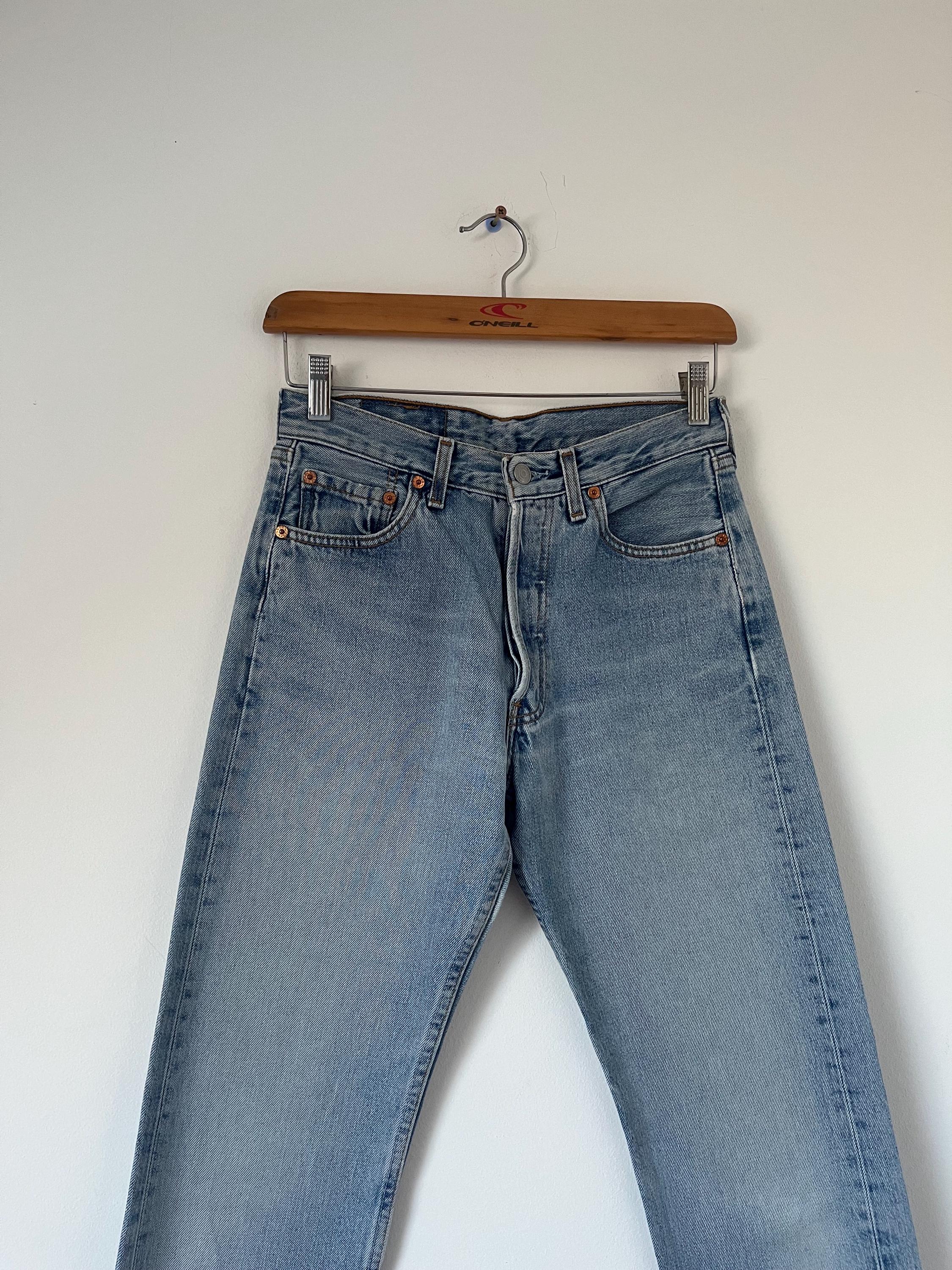 リーバイス Levi’s S501 W27 L32 Levis 501 Vintage W27 L32 / Light Blue Wash / Straigh Leg