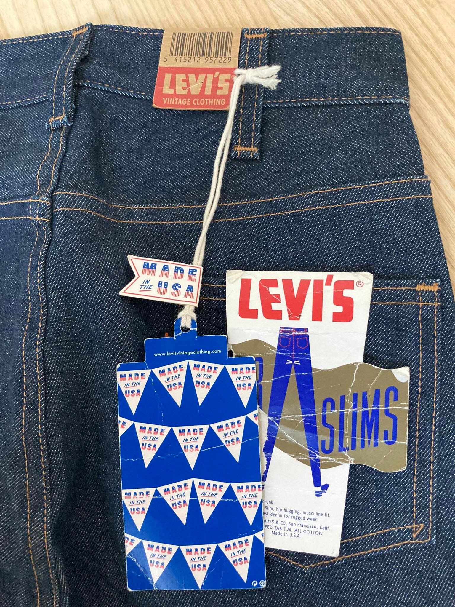 Levis Vintage Clothing 1965s 606 Made for Women / Made in USA 