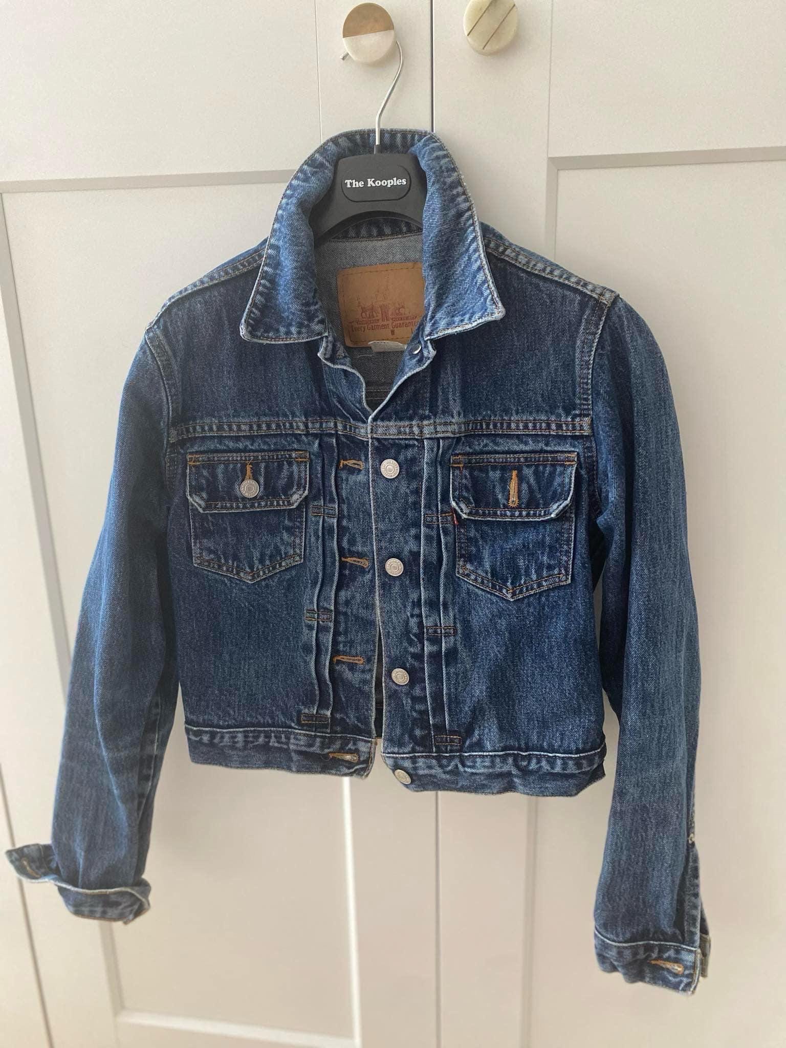 Vintage 70's LEVIS Type 3 Denim 2 Pocket Trucker Jacket USA