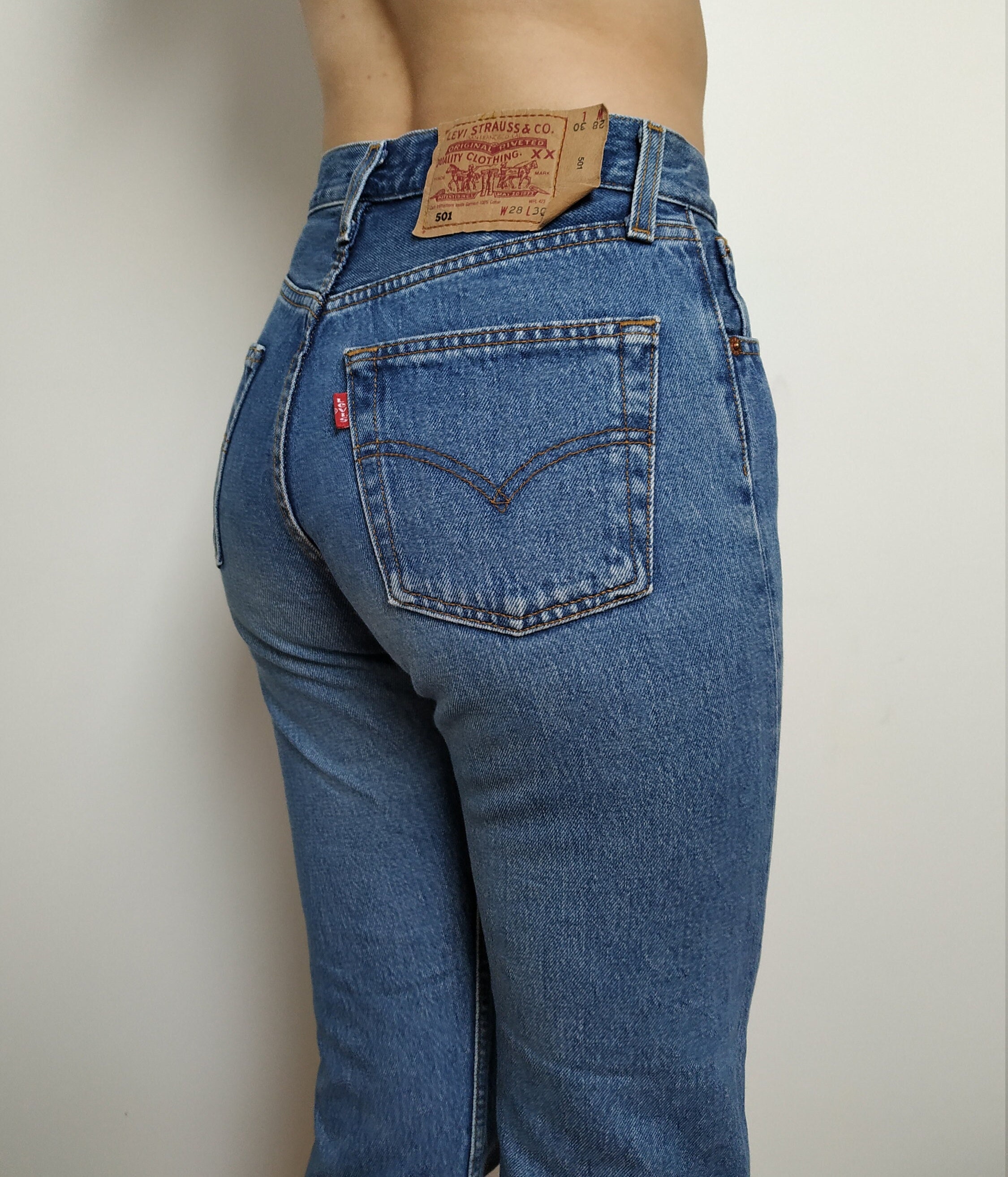 M/29 Levi's 501 Jeans Iconic 501 Levis Jeans Women - Etsy UK