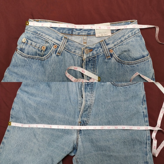Levis 501 Vintage Jeans 90s / Levis 17501 Made in… - image 10