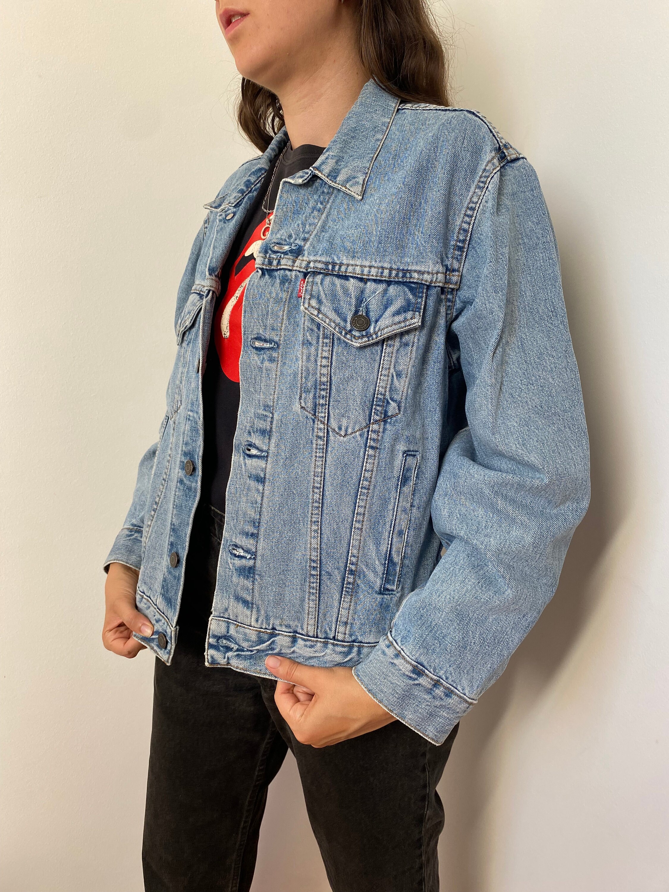 Levi's Red Tab Women's Original Trucker Denim Jacket - Walmart.com