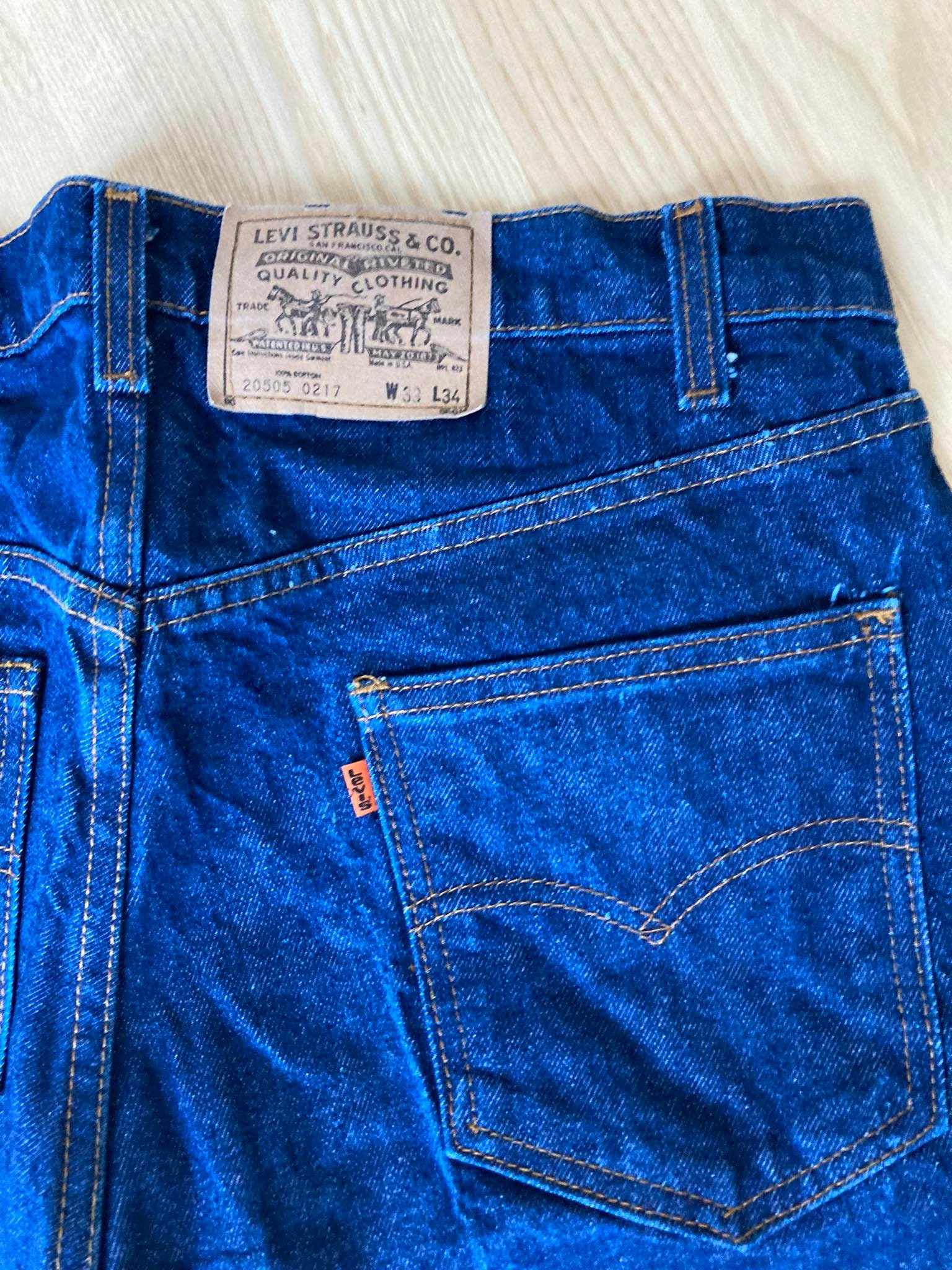【LEVI'S 505-0217】W36 L34 Levi's 505-0217 Vintage W36 L34 Acid Wash - Etsy