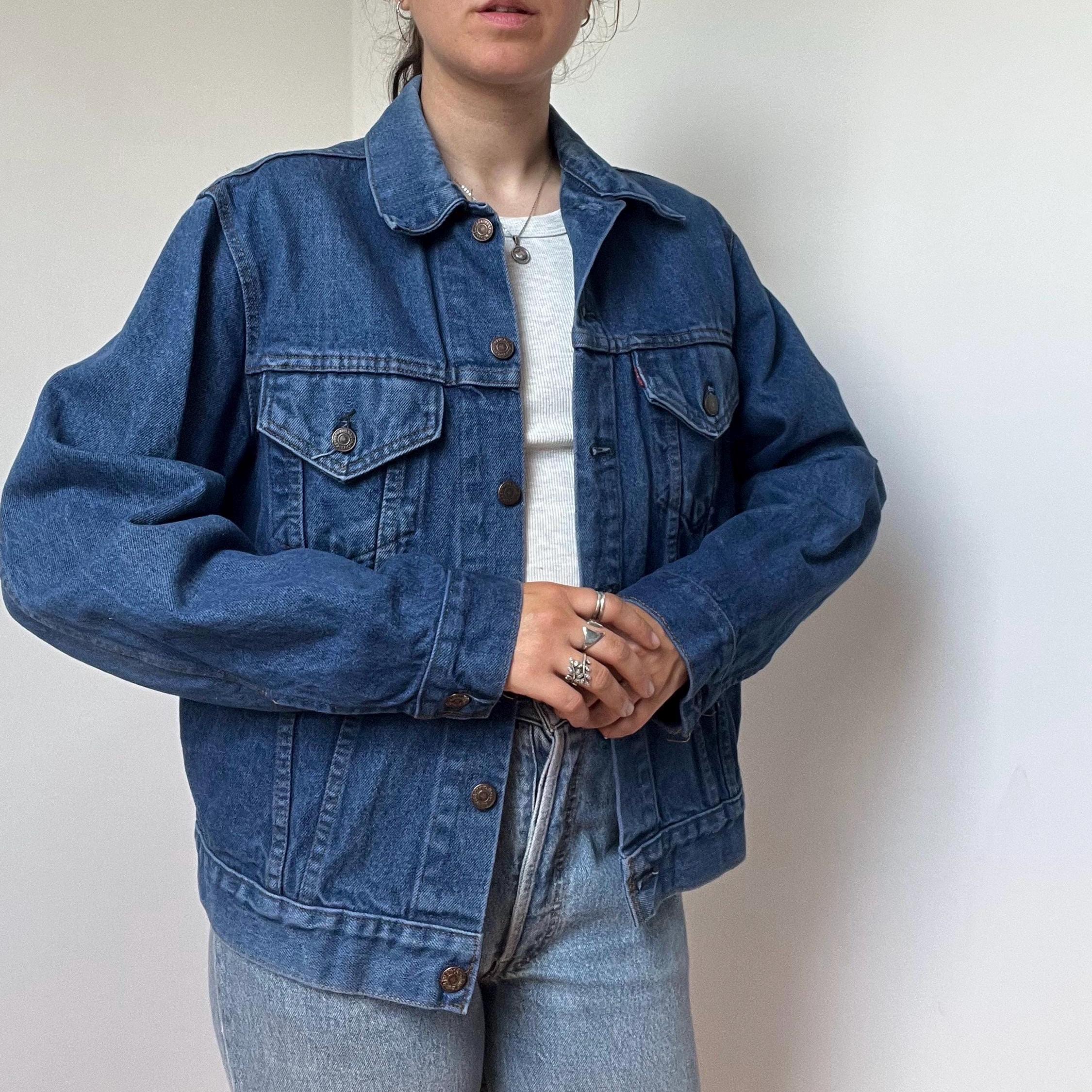 Levis Denim Jacket 70505 2017 Vintage / 1970s Made in USA / Size