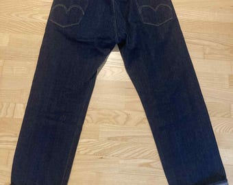 Jeans Levi's 1901 LVC Vintage Cônes Moulins Neuf Avec étiquettes - Taille 34x34 - Denim Chêne Blanc