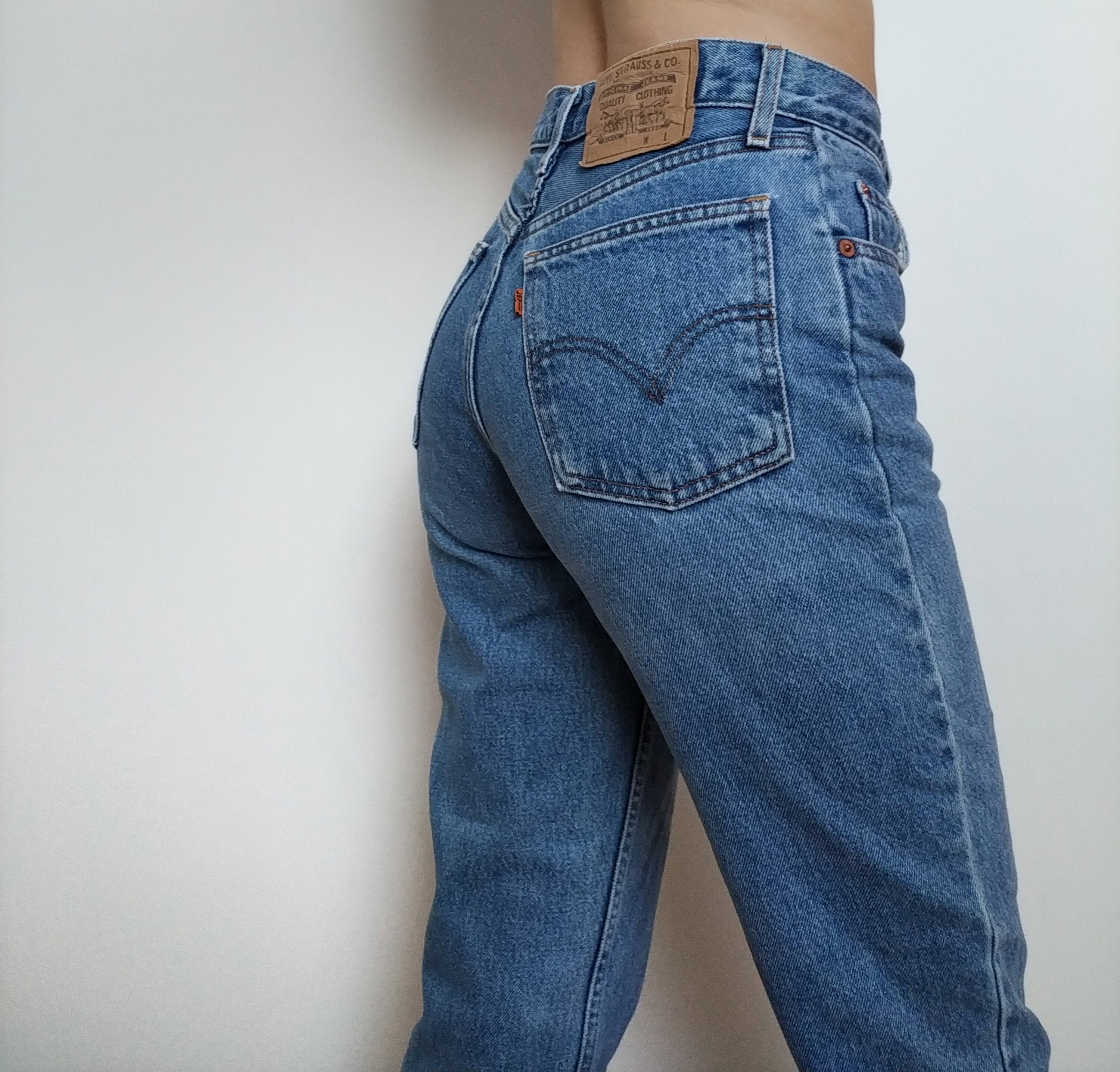Vintage Levi's mom jeans levis 881 mom jeans levis dark | Etsy