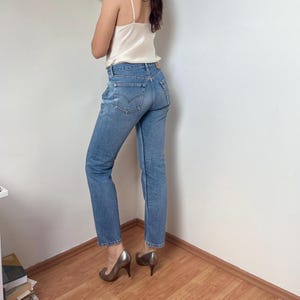 Levis 501 Vintage W30 L30 -  Medium Blue Wash Jeans / Vintage 501 Levis Jeans / Levis Size 30 Made in UK