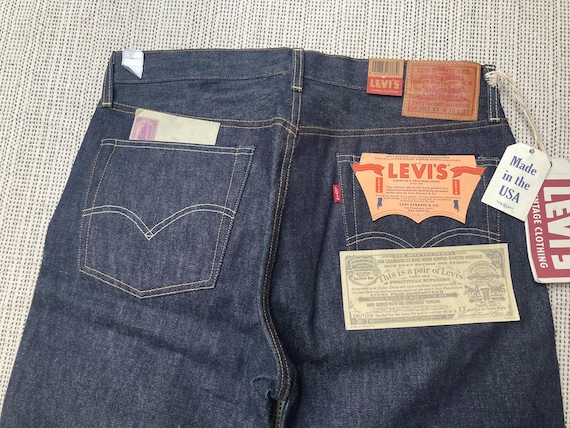Levis 501 Selvedge Redline / Levis Vintage Clothing 1954 501
