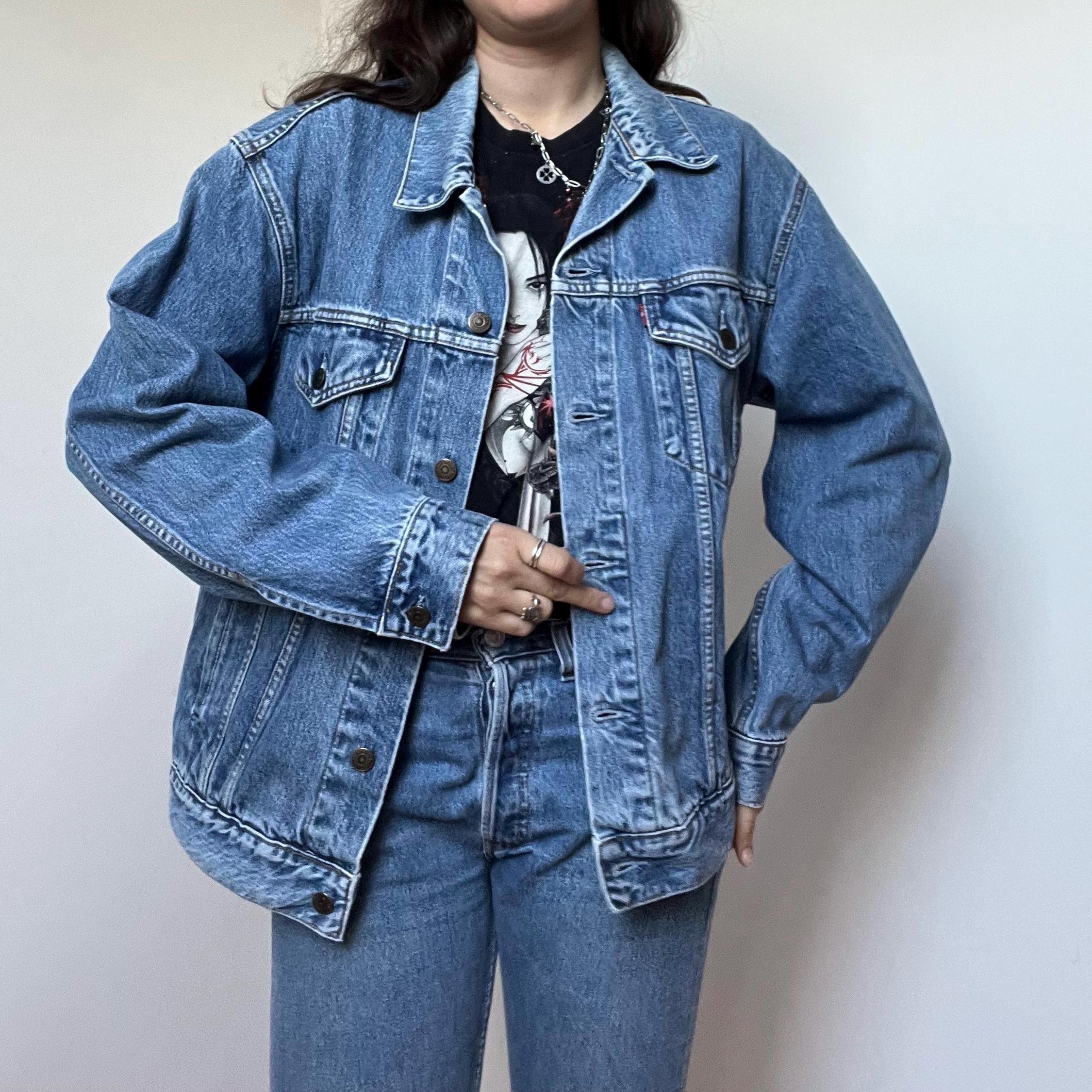 Vintage Levi's 70503 Denim Jacket 90s | Oversized Levi Jacket