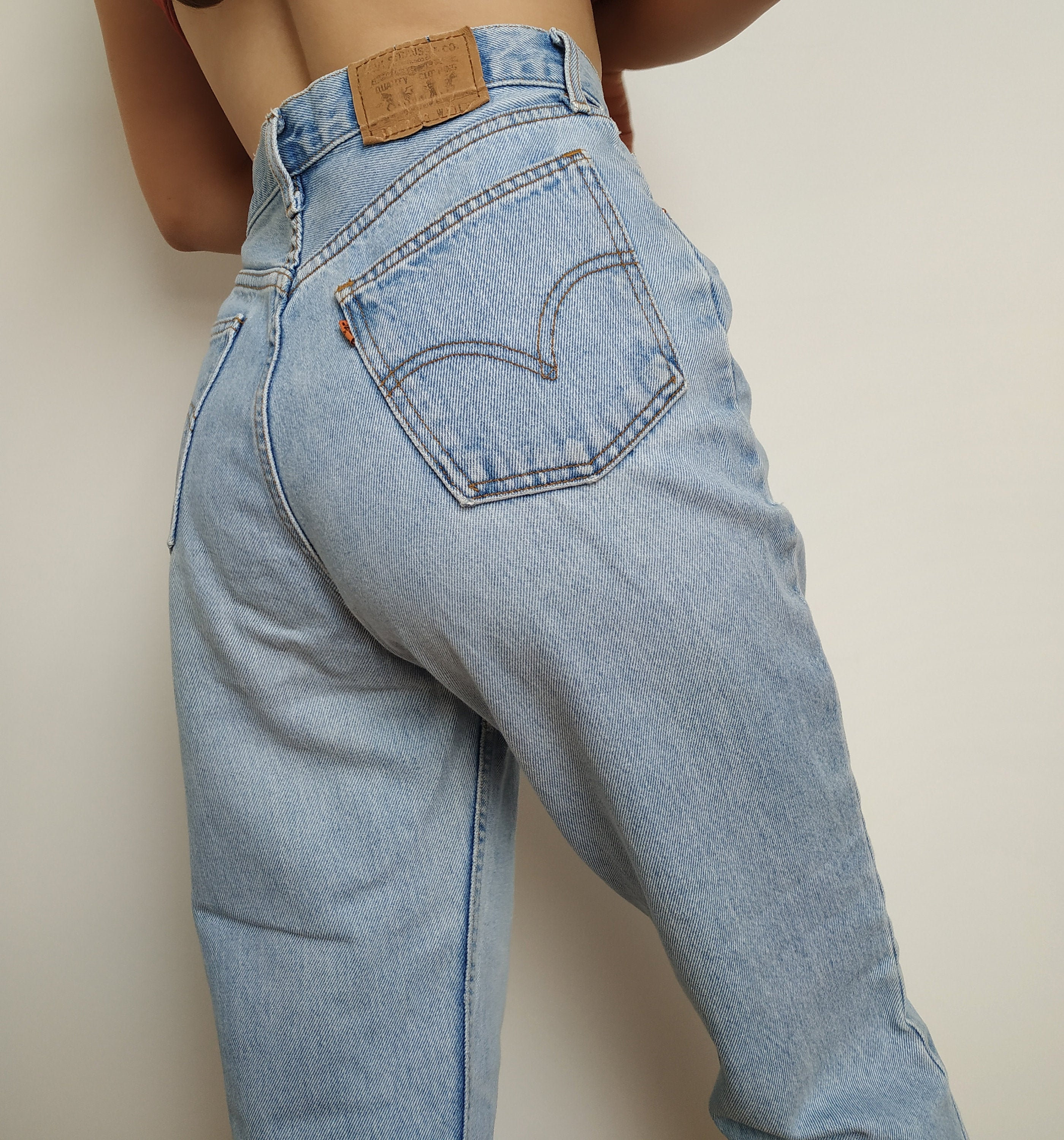 Vintage Levi's Mom Jeans 881 Mom Jeans High Etsy