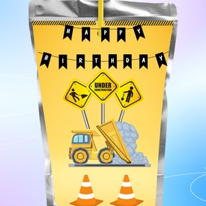 Custom Juice Pouch Labels, Capri-Sun Labels, Kool-Aid Jammers Labels (12)
