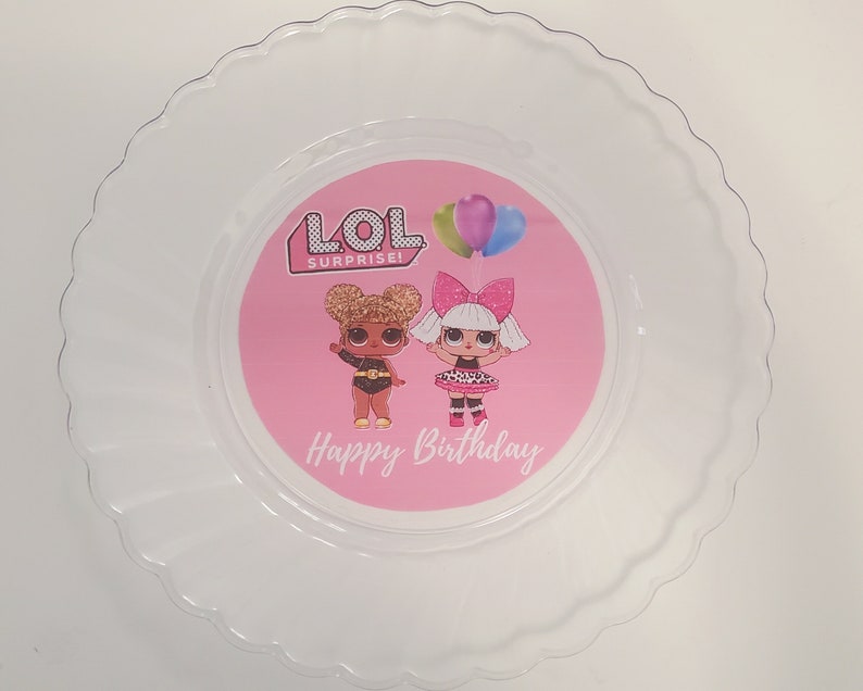 Custom Party Plate & Cup Package Any Theme-12 cups/12 plates image 3