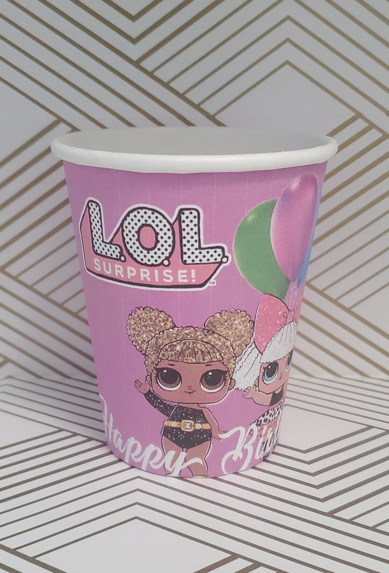 Custom Party Plate & Cup Package any Theme Etsy