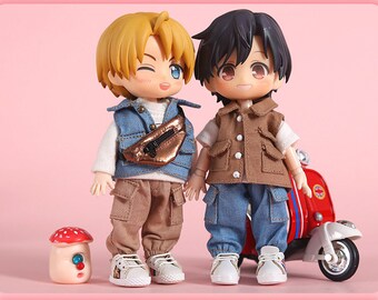 Obitsu11 Clothes Ob11 Work Pants Dolls Pants P9、1/12 BJD GSC