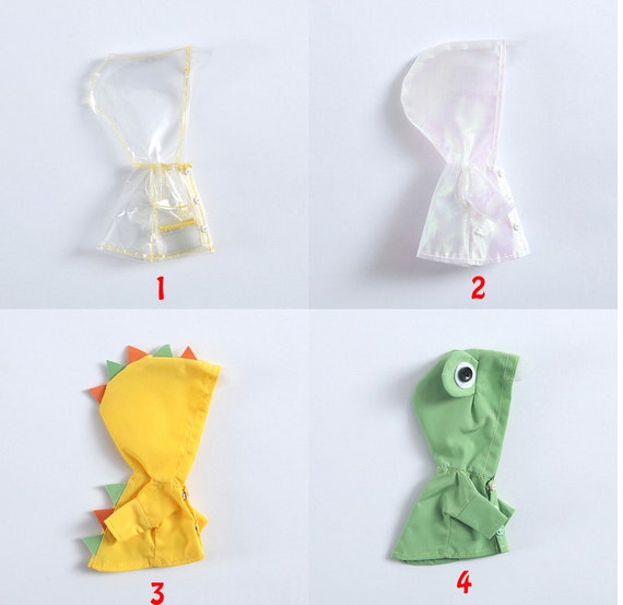 Obitsu11 Clothes Ob11 Dolls GSC 1/12 BJD Cartoon Raincoat