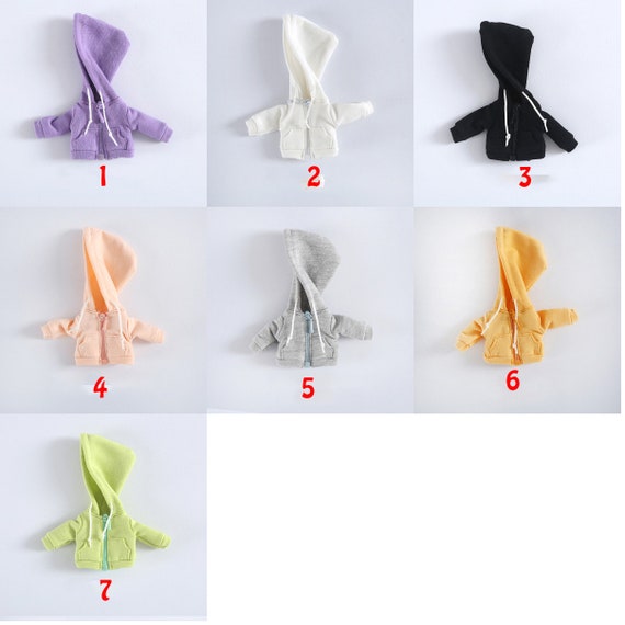 オビツ11 服 ファッション フード付きセーター ねんどろいど 人形 服