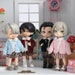 Obitsu11 clothes Nendoroid doll clothes School uniform GSC doll OB11 JK suit Shirt+tie+pants or dress+coat Sweater coat 