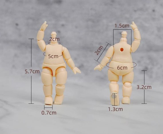 YMY Body Doll Body Obitsu Nendoroid Scale Body Cinnamon Skin Body 