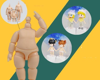 3 Colors YMY Small 5.7cm tall body doll body Obitsu Nendoroid Scale body Parts