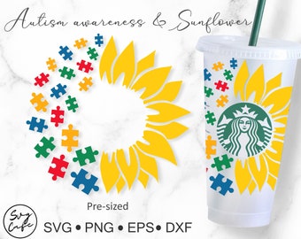 Free Free 289 Sunflower Autism Svg SVG PNG EPS DXF File