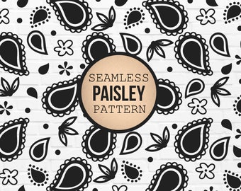Download Paisley Pattern Etsy