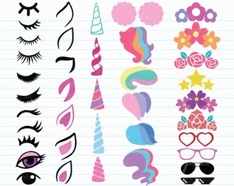 Download Unicorn Hair Svg Etsy PSD Mockup Templates