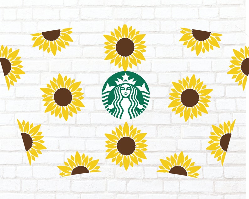 Free Free 95 Sunflower Free Starbucks Cup Wrap Svg SVG PNG EPS DXF File