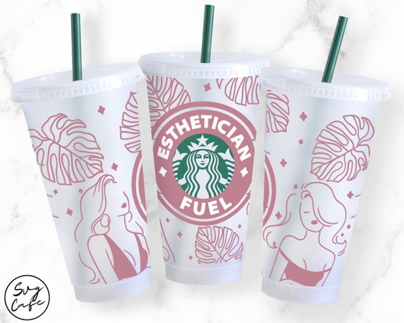 Rose Gold LV Inspired Starbucks Cup  Starbucks cup gift, Starbucks cups,  Starbucks cup art