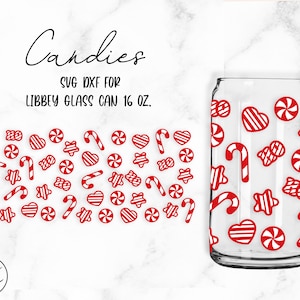 Candies • 24oz Venti Cold Cup Cutfile, Svg Dxf Png File Digital Download