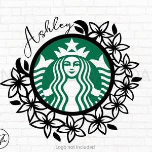 Download Flower Starbucks Svg For Venti Cold Cup Starbucks Cup Floral Etsy