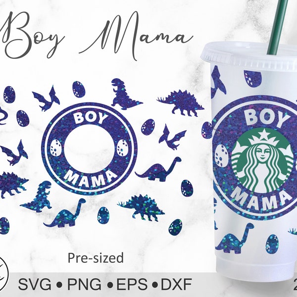 Boy Mom SVG, Boy Mama SVG, Boy Mom svg For Starbucks Venti cold cup 24 oz