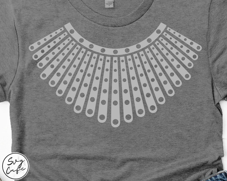 Dissent Collar Bundle Svg RGB Svg Ruth Bader Collar Png Dxf Etsy