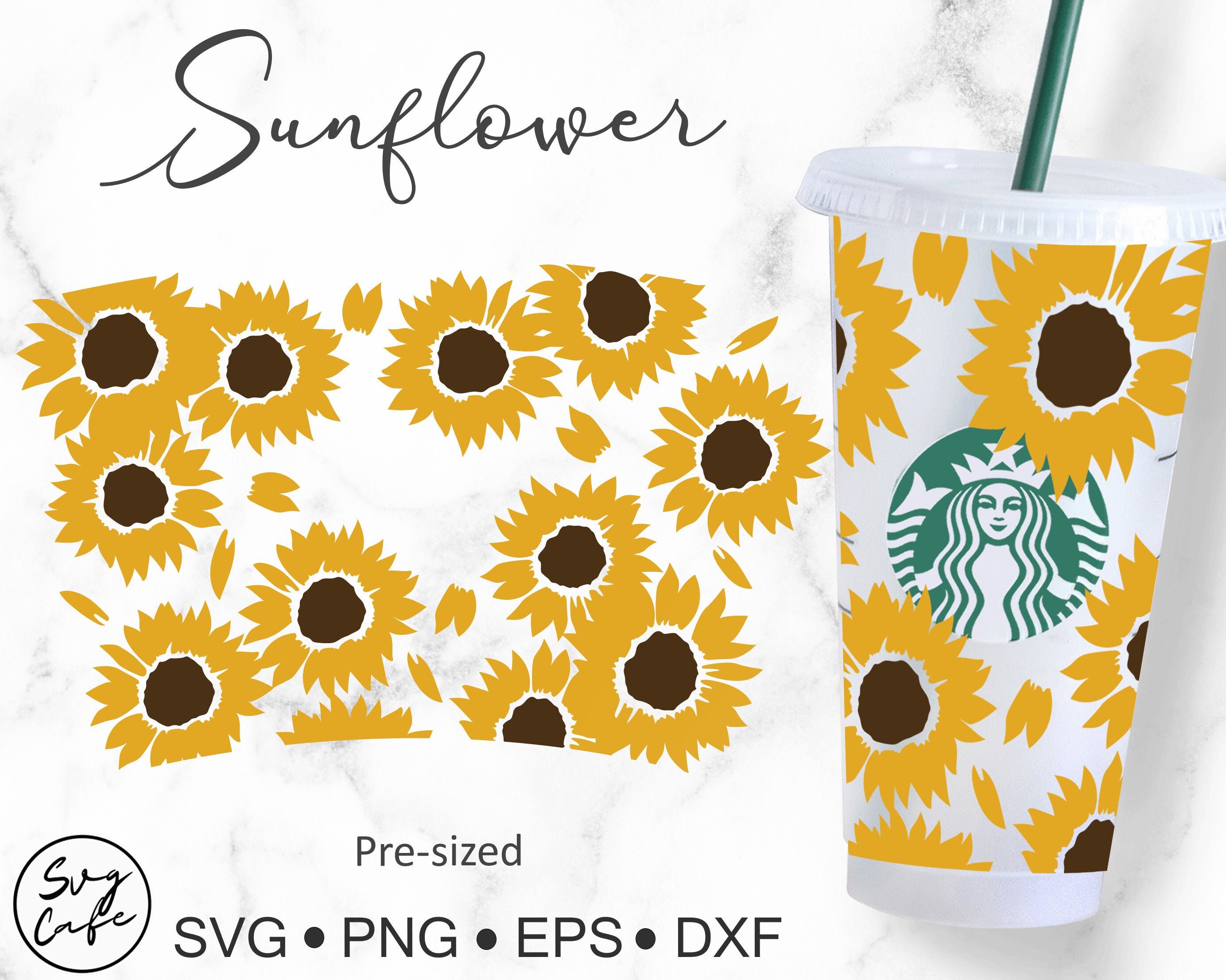 Summer's Loading Sunflower ~ Custom Color Changing Starbucks Venti Cup –  RCDCessentials