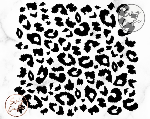 Home & Living Wall Hangings circle leopard print svg leopard print png ...