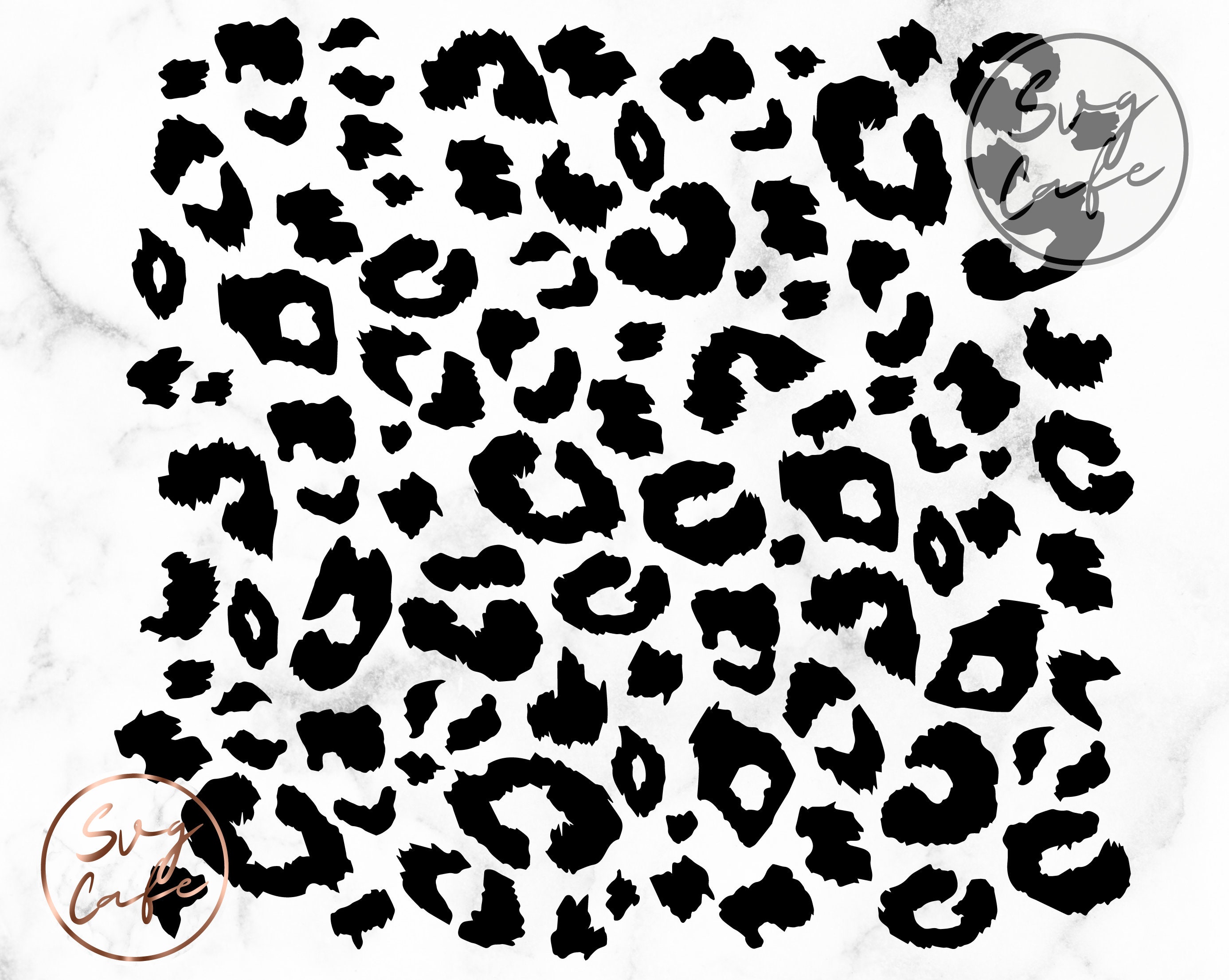 Leopard Svg Leopard Print Svg Animal Print Svg Print Svg Etsy Clip ...