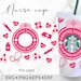 Coffee Scrubs & Rubber Gloves Svg for Starbucks Venti Cold Cup 24 Oz, Full Wrap Svg Png Dxf 
