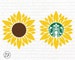 Sunflower Svg, Flower Svg Files For Cricut, Digital Download, Flower Svg, Png, Dxf 