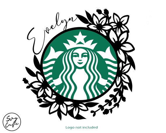 Download Personalized Starbucks Svg Flower Starbucks Svg For Venti Etsy 3D SVG Files Ideas | SVG, Paper Crafts, SVG File