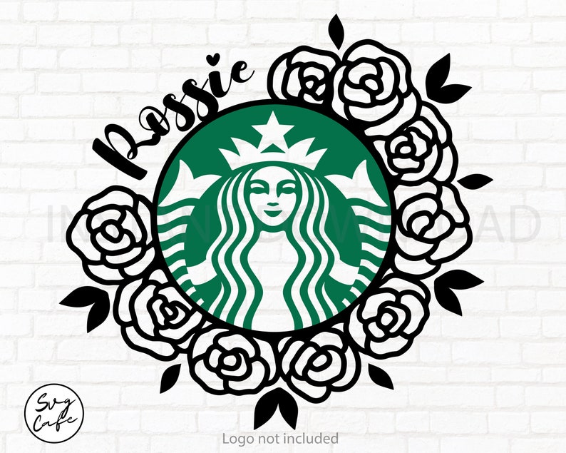 Download Personalized Starbucks SVG Flower Starbucks SVG for Venti ...
