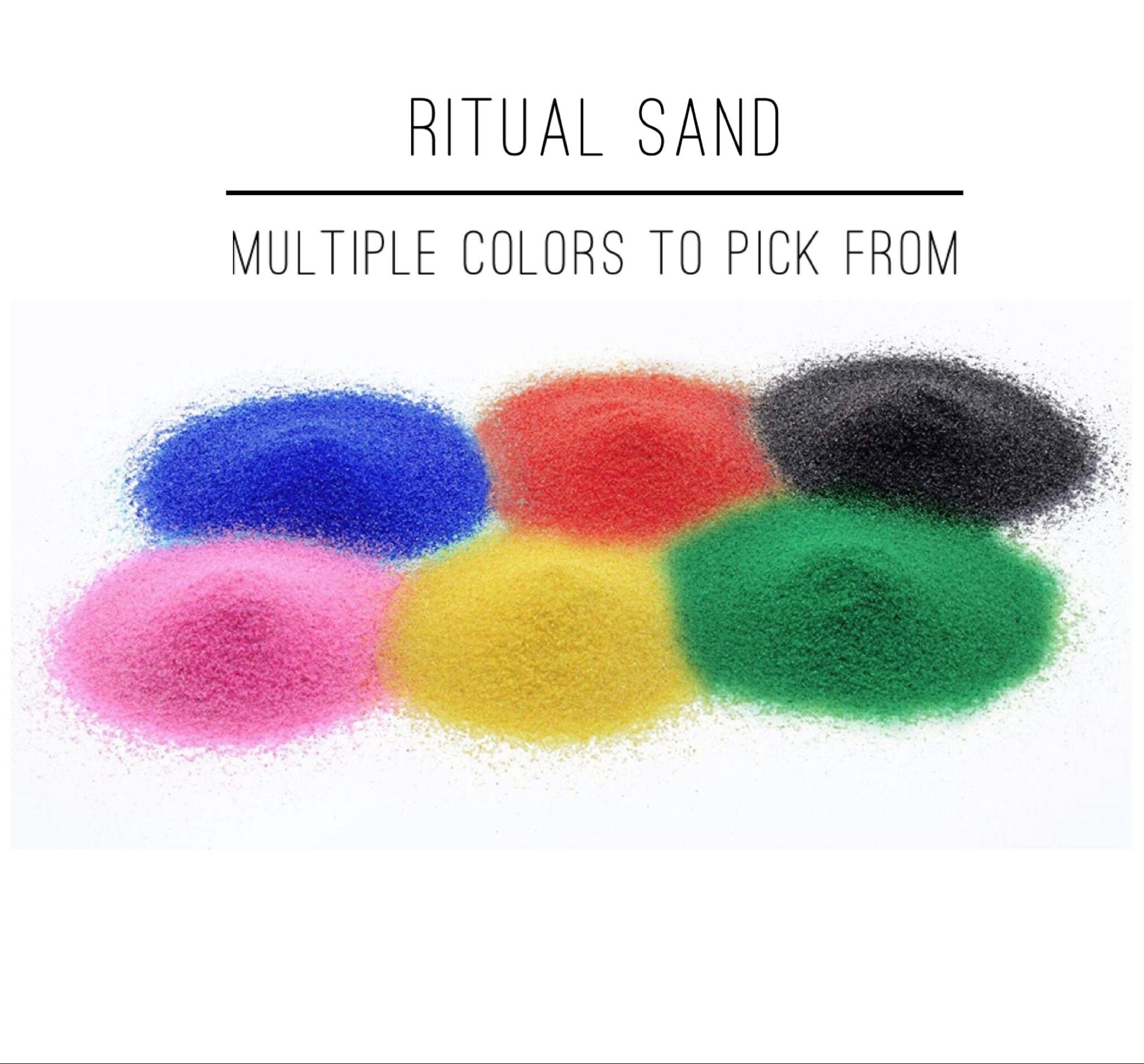 Incense Sand Incense Burning Sand Ritual Sand Resin Etsy