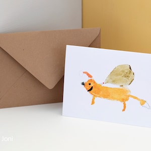 Carte de Noël - Le Renard de Noël