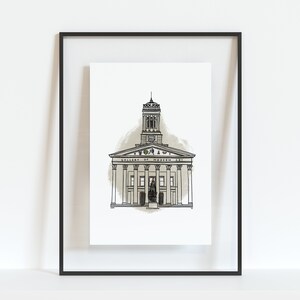 GOMA, Glasgow | A4 illustration print