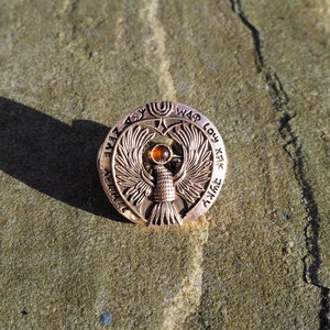 Indiana Jones Staff of Ra Pin Badge