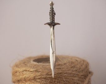 Sting Sword Silver Pendant