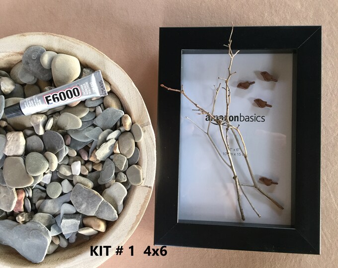 Pebble Art Kits Rock Art Stone Art Etsy