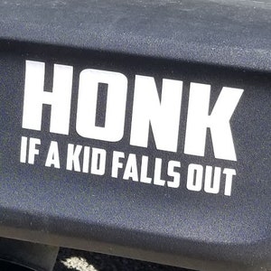 Decal: Funny for Jeep, SUV, van, bus, or any 4WD vehicle