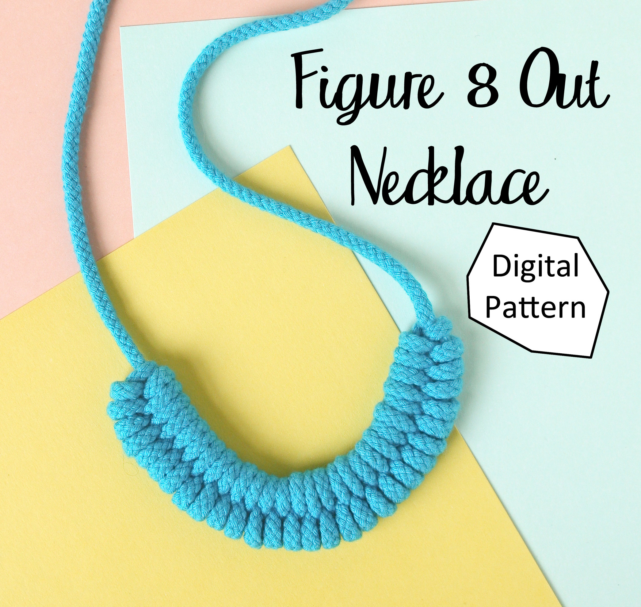 Woven Necklace DIY, Macrame Necklace Pattern Tutorial, DIY Macrame ...