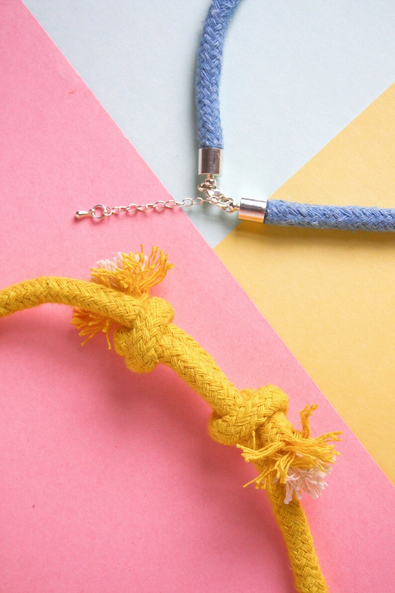 Macrame Necklace Kit Craft Kit for Adults DIY Rope Necklace Kit Etsy