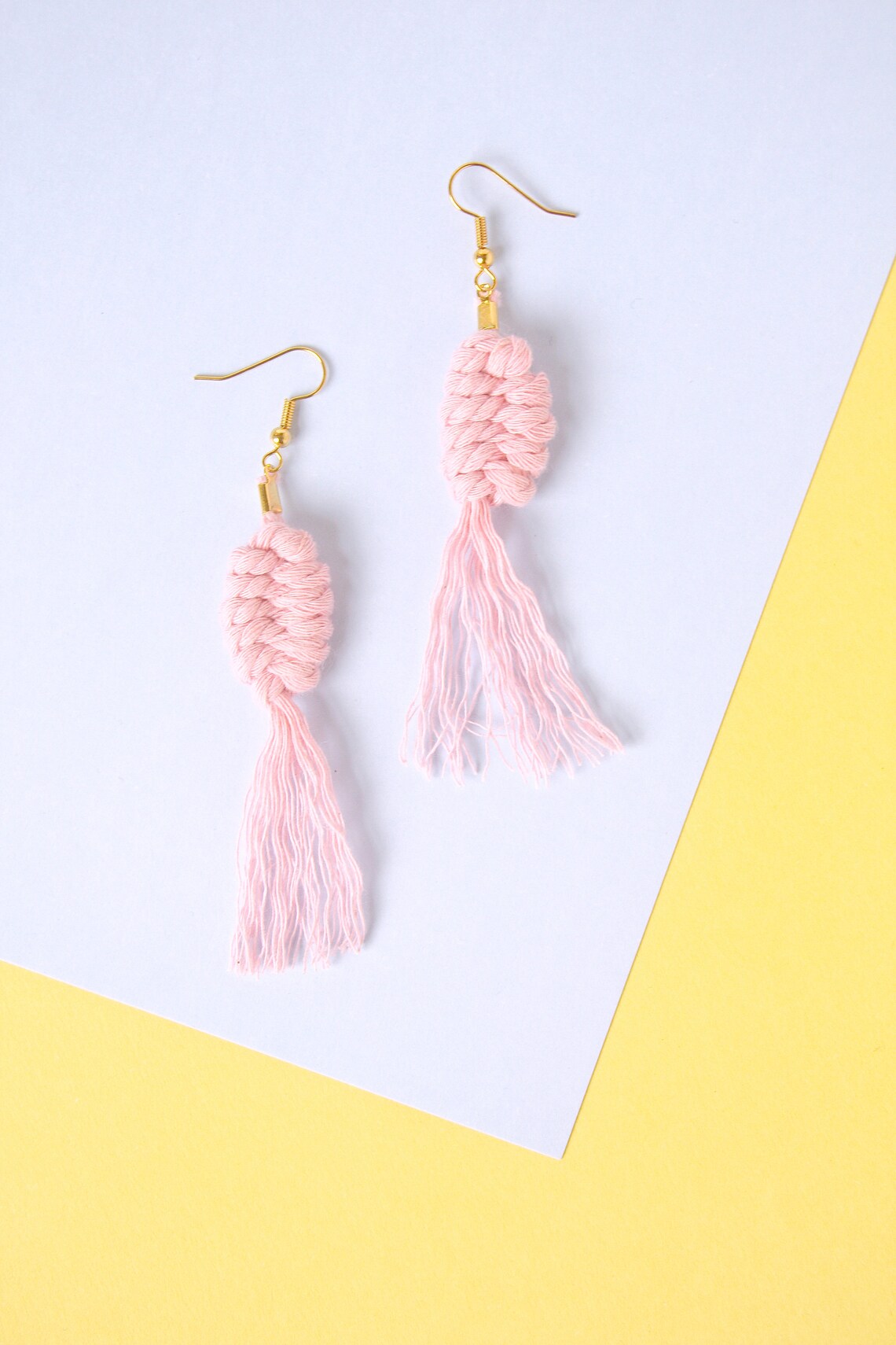 Macrame Necklace Kit Craft Kit for Adults DIY Rope Necklace Kit Etsy