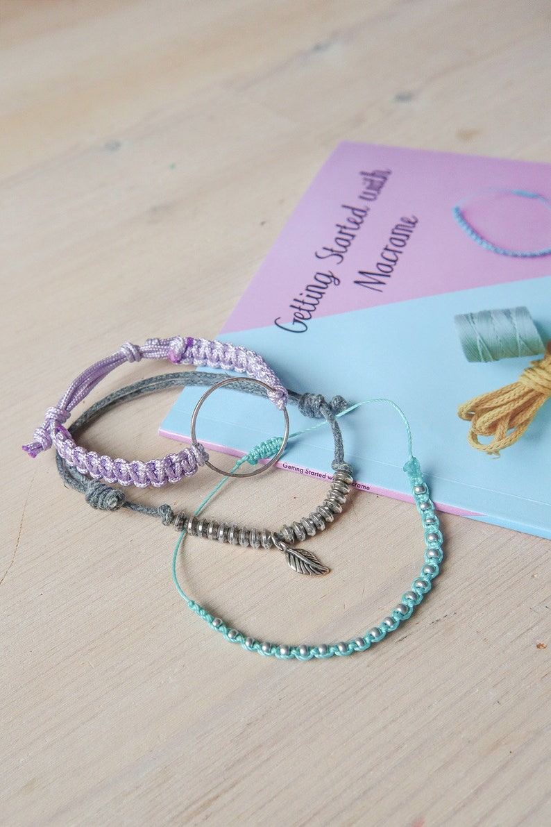 Getting Started with Macrame Beginners Macrame Book Macrame Jewellery Guide image 4